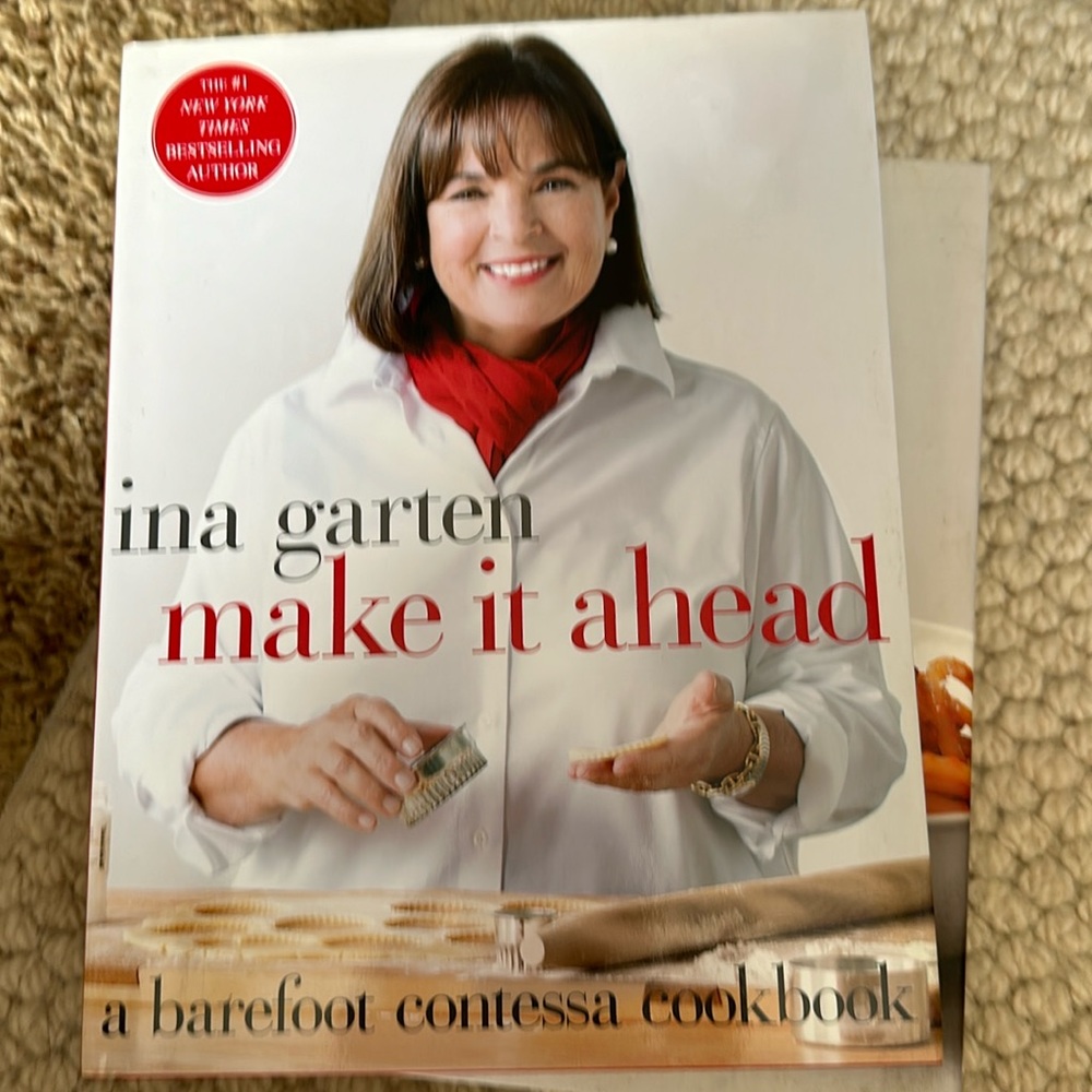 Ina Garten Make It Ahead Cookbook